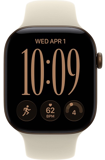 Умные часы Apple Watch Series 12 46mm Dark Bronze Aluminum Case with Sport Band Sand