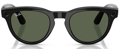 Умные очки Ray Ban Meta Headliner (Gen2) RW4013, Shiny Black/G15 Green (8056262721285)