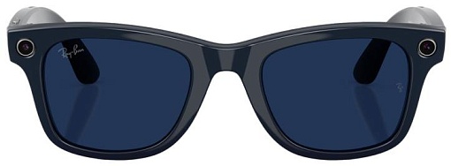 Умные очки Ray-Ban Meta (Gen 2) Wayfarer S53 (L), Shiny Cosmic Blue/Transitions Sapphire (6628MF53)  8056262721445