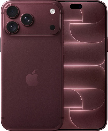 Смартфон Apple iPhone 18 Pro Max eSIM + SIM 256GB, Burgundy (бургунди)