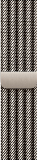 Apple Watch Series 12 42mm Natural Titanium Case with Milanese Loop Natural