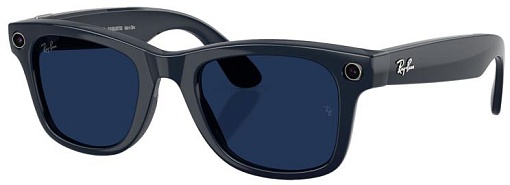 Умные очки Ray-Ban Meta (Gen 2) Wayfarer S53 (L), Shiny Cosmic Blue/Transitions Sapphire (6628MF53)  8056262721445