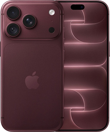 Смартфон Apple iPhone 18 Pro eSim 512GB, Burgundy (бургунди)