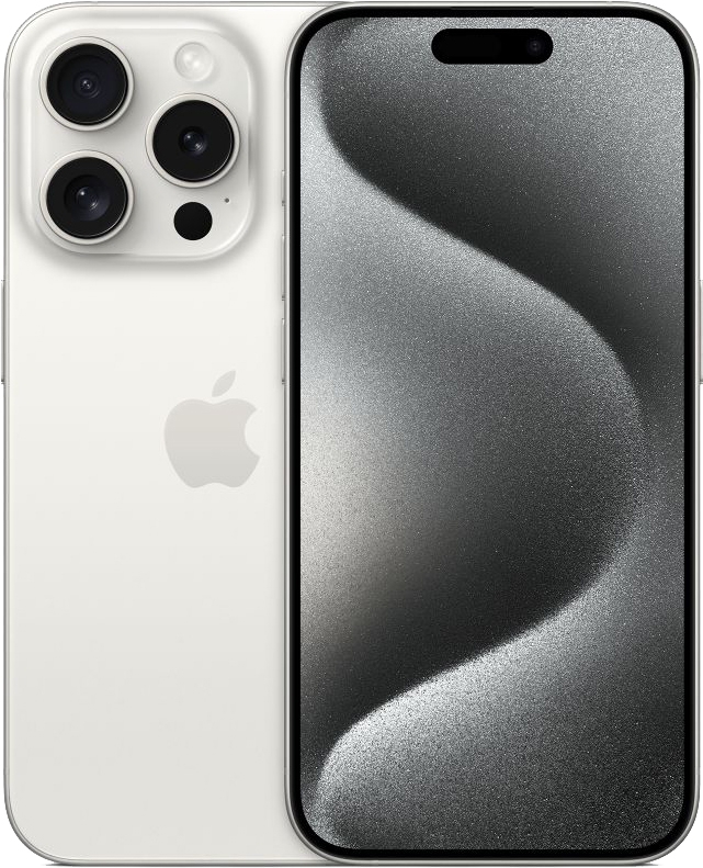Купить Смартфон Apple iPhone 15 Pro 256GB, eSIM + SIM белый титан в Сочи