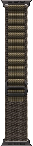 Apple Watch Ultra 4 (2026) 49mm Black Titanium Case with Dark Olive Alpine Loop Small