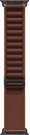 Apple Watch Ultra 4 (2026) 49mm Black Titanium Case with Burgundy Alpine Loop Small