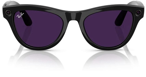 Умные очки Ray-Ban Meta Skyler RW4010 150-52 Size, Shiny Black/Transitions Amethyst (8056262352632)