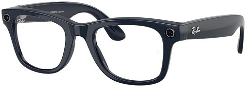 Умные очки Ray-Ban Meta (Gen 2) Wayfarer S53 (L), Shiny Cosmic Blue/Transitions Sapphire (6628MF53)  8056262721445
