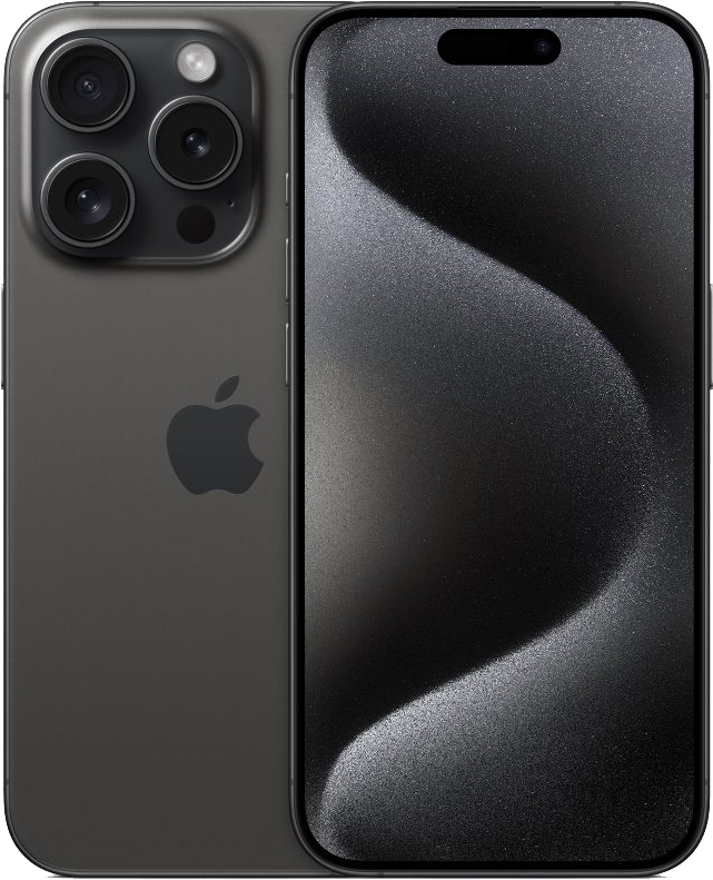 Купить Смартфон Apple iPhone 15 Pro 1TB, eSIM + SIM чёрный титан в Сочи