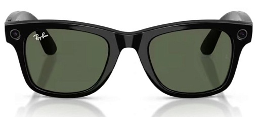 Умные очки Ray Ban Meta Wayfarer (Gen2) RW4012, Shiny Black/G15 Green (8056262721346)
