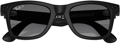 Умные очки Ray-Ban Meta (Gen 2) Wayfarer RW4012 150-50 Size, Matte Black/Polar Gradient Graphite (8056262721414)