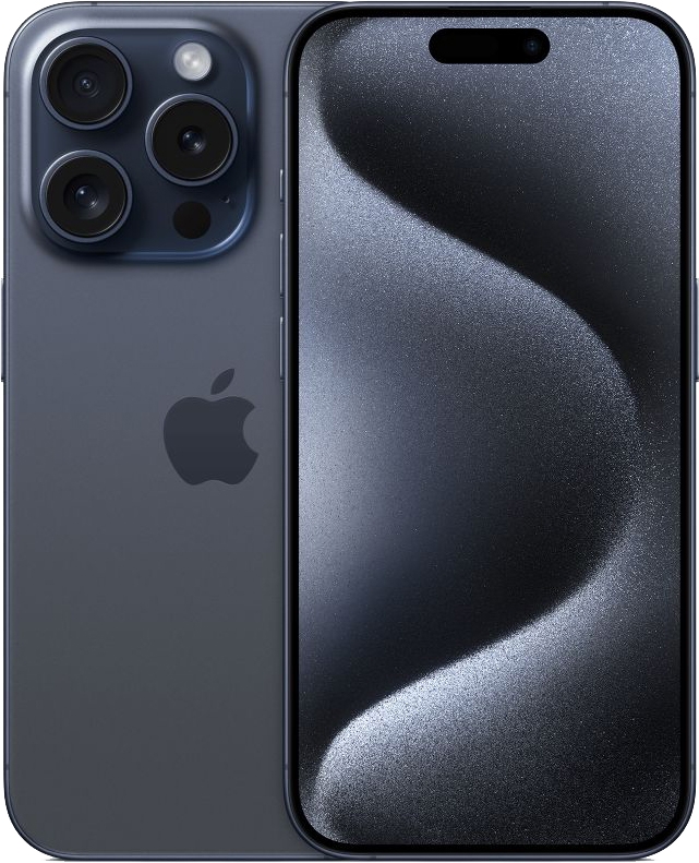 Купить Смартфон Apple iPhone 15 Pro 256GB, eSIM + SIM синий титан в Сочи