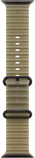 Apple Watch Ultra 4 (2026) 49mm Black Titanium Case with Translucent Kelp Ocean Band