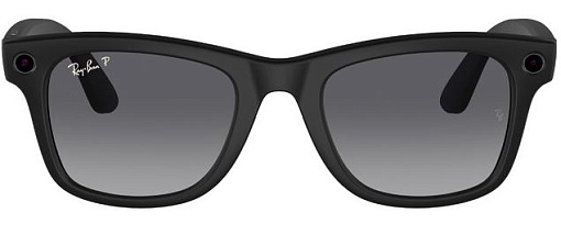 Умные очки Ray Ban Wayfarer RW4008 155-53 Matte Black/Polar Gradient Graphite (8056597988421)