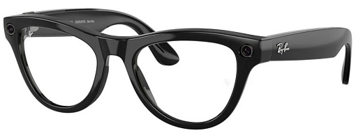Умные очки Ray-Ban Meta Skyler RW4010 150-52 Size, Shiny Black/Transitions Amethyst (8056262352632)