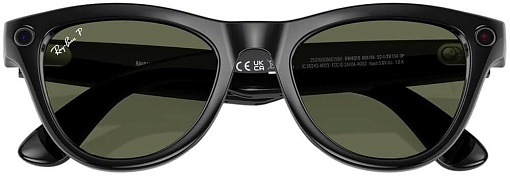 Умные очки Ray-Ban Meta Skyler RW4010 150-52 Size, Shiny Black/Green (8056262043790)