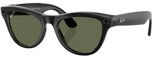 Умные очки Ray-Ban Meta Skyler RW4010 150-52 Size, Shiny Black/Green (8056262043790)
