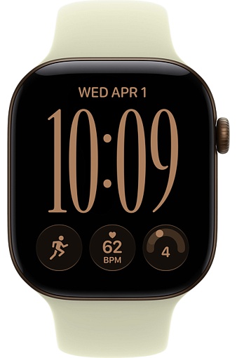 Умные часы Apple Watch Series 12 42mm Dark Bronze Aluminum Case with Sport Band Pale Succulent