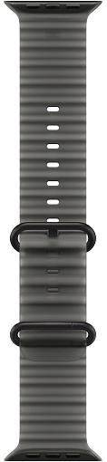 Apple Watch Ultra 4 (2026) 49mm Black Titanium Case with Translucent Black Ocean Band