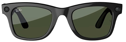 Умные очки Ray Ban Meta Wayfarer (Gen2) RW4012, Shiny Black/G15 Green (8056262721339)