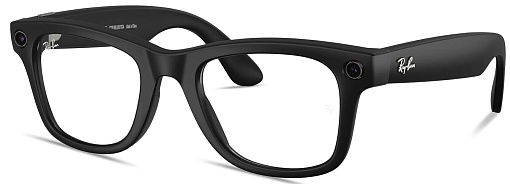 Умные очки Ray-Ban Meta (Gen 2) Wayfarer RW4012 155-53 Size, Matte Black/Clear (8056262721407)