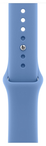 Умные часы Apple Watch Series 12 42mm Light Gold Aluminum Case with Sport Band Wildflower Blue