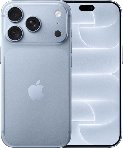 Смартфон Apple iPhone 18 Pro Max eSim 1TB, Glacier (голубой)