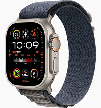 Apple Watch Ultra 2 49mm Blue Alpine Loop ( S )