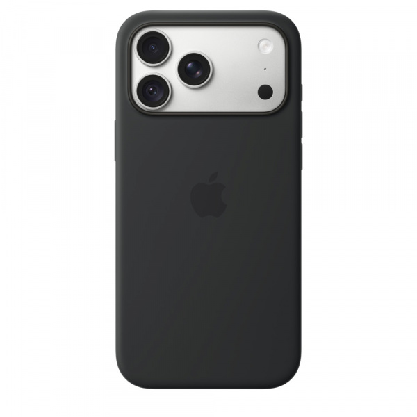 Чехол для смартфона Apple iPhone 18 Pro Max Silicone Case with MagSafe, чёрный