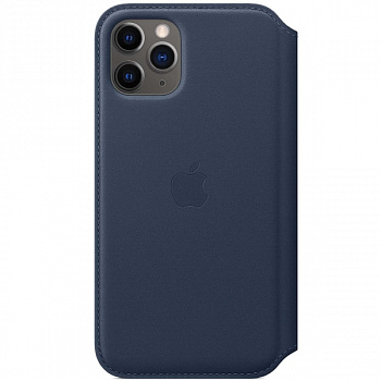 Чехол для iPhone Apple iPhone 11 Pro Leather Folio Deep Sea Blue