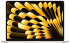Ноутбук Apple MacBook Air 15 (M3, 8C CPU/10C GPU, 2024), 8 ГБ, 512 ГБ SSD, Starlight (сияющая звезда) MRYT3