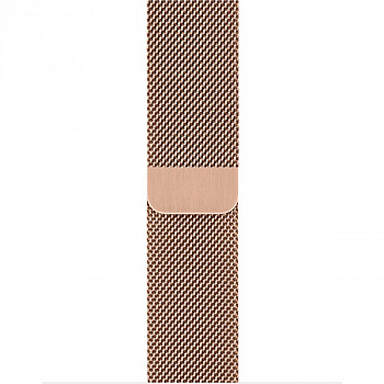 Ремешок Apple 40mm Gold Milanese Loop