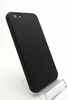 Матовый противоударный чехол для iPhone 6s / 6 (Чёрный)