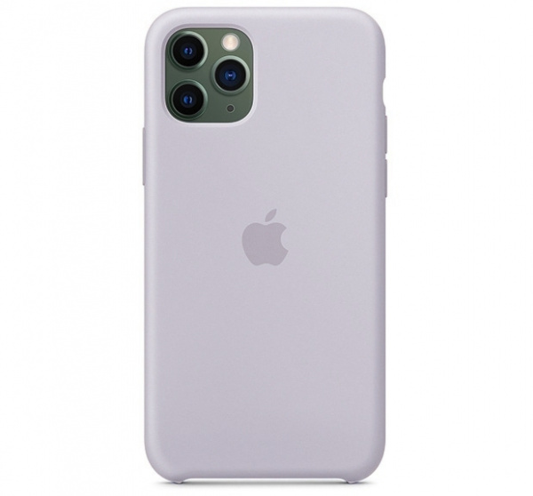 Чехол для iPhone 11 Pro Max Silicone Case силиконовый светло-бежевый