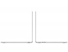 Ноутбук Apple MacBook Air 15 (M3, 8C CPU/10C GPU, 2024), 8 ГБ, 256 ГБ SSD, Silver, (серебристый) MRYP3