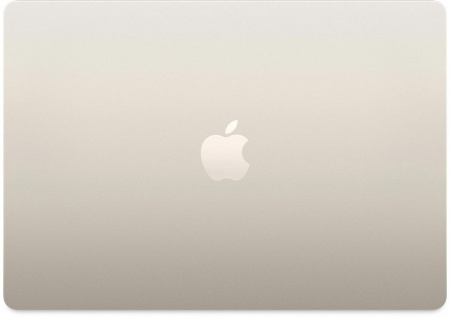 Ноутбук Apple MacBook Air A3241 15.3", 2025, Retina, Apple M4 10 core 4ГГц, 10-ядерный, 24ГБ 512ГБ SSD,  macOS, сияющая звезда [mc6k4hn/a]