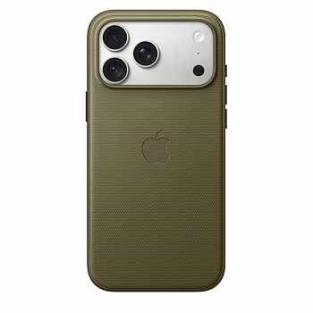 Чехол для смартфона Apple iPhone 18 Pro Max TechWoven Case with MagSafe, оливковый