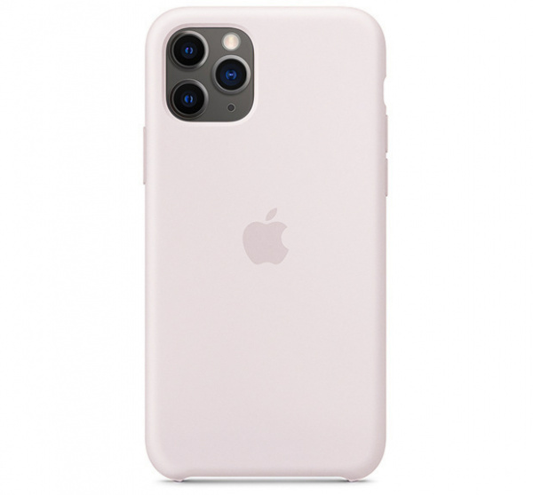 Чехол для iPhone 11 Pro Max Silicone Case силиконовый кремовый