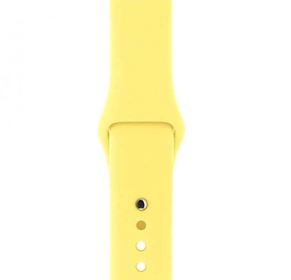 Канареечный ремешок для Apple Watch 42/44 mm Sport Band