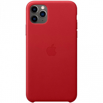 Чехол для iPhone Apple iPhone 11 Pro Max Leather Case (PRODUCT)RED