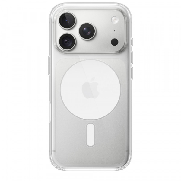 Чехол для смартфона Apple iPhone 18 Pro Clear Case with MagSafe, прозрачный