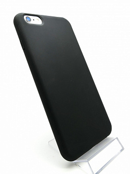 Плотный полиуретановый чехол для iPhone 6s Plus / 6 Plus (Чёрный)