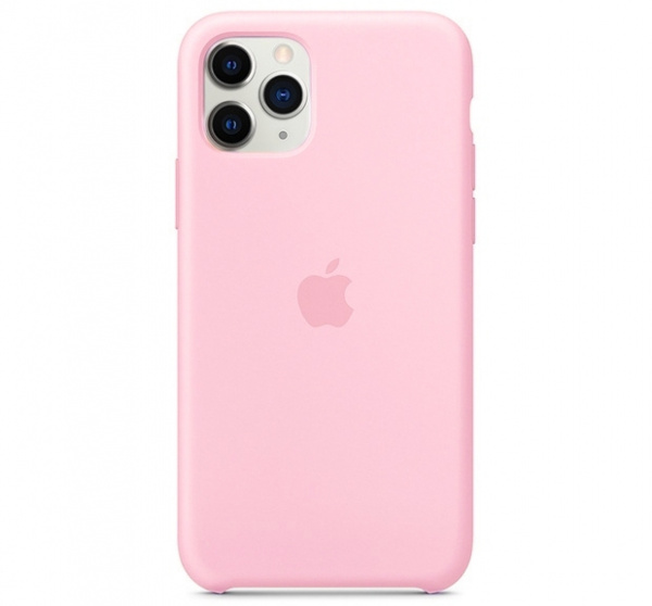 Чехол для iPhone 11 Pro Max Silicone Case силиконовый коралловый