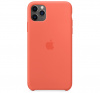 Чехол для iPhone 11 Pro Max Silicone Case силиконовый оранжевый
