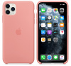 Чехол для iPhone 11 Pro Max Silicone Case силиконовый персиковый