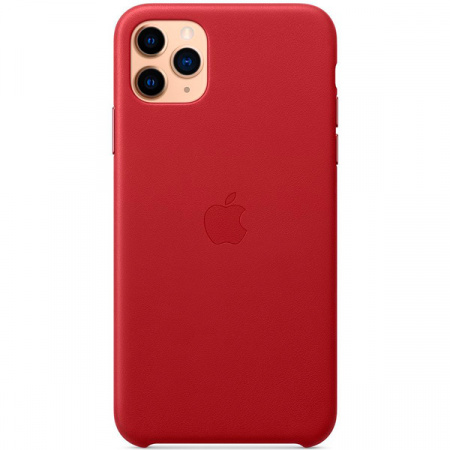 Чехол для iPhone Apple iPhone 11 Pro Max Leather Case (PRODUCT)RED