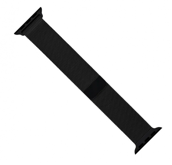 Металлический ремешок Milanese Band для Apple Watch 38/40 mm черный