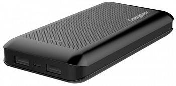 Портативное зарядное устройство 2 usb Energizer Power Bank UE15005 15000 mAh black