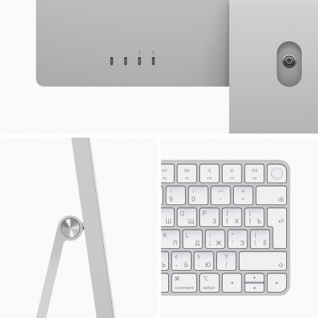 Моноблок Apple iMac 24 M1 (MGPC3RU/A) серебристый