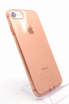 Чехол Beseus Simple Series With Pluggy для iPhone 8 / 7 (Розовый)
